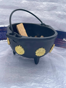 Chakra Cast Iron Cauldron